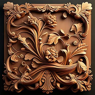 3D model ornate (STL)